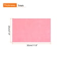thumbnail image 2 of Hojas de fieltro adhesivas Uxcell 30x20cm, autoadhesivas, rosa claro para manualidades, 10 piezas, 2 of 7