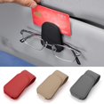 thumbnail image 3 of Caja Universal para gafas de sol de coche, Clip para tarjetas, soporte para billetes, estuche de bolígrafo, accesorios para coche, 3 of 4