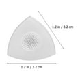 thumbnail image 2 of KAKOWELY Simple Liuqin Pick 4Pcs Liuqin Pick Plectrum for Ruan Nylon Ruan Plectrum Musical Instrument Supply1.26"X1.26"X0.5", 2 of 4