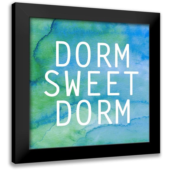 Robinson, Tamara 15x15 Black Modern Framed Museum Art Print Titled - Dorm Sweet Dorm
