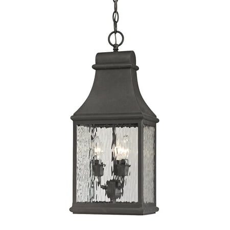 

ELK Lighting Forged Jefferson 47074/3 3-Light Outdoor Pendant
