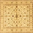 thumbnail image 1 of Ahgly Company Indoor Square Persian Brown Traditional Area Rugs, 8' Square, 1 of 4