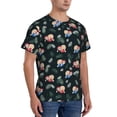 thumbnail image 2 of Bixox Men's Baby Sloths Printed Short Sleeve Skinny Athletic T-Shirt, 2 of 6