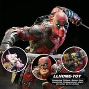 Wolverine Dead Pool Pony Resin 27cm Tall Model Kit Unpainted 3d Print GK Statue Figure