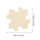 thumbnail image 2 of 100 piezas de rompecabezas en blanco, rompecabezas de madera sin terminar para colorear, para niños., 2 of 7