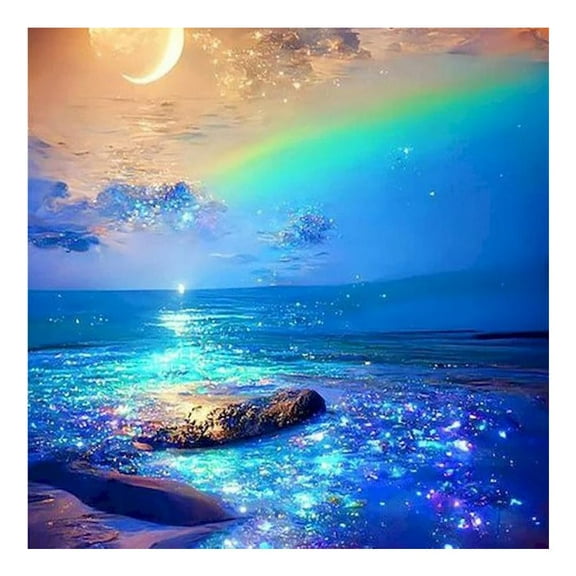 Full Drills Painting Embroidery Art Decor Cross Stitch Kits DIY Gifts F6J6