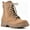 Tan/Fabric, variant on Cliffs by White Mountain Womens CHEVY Leather Casual Ankle Boots