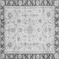 thumbnail image 1 of Ahgly Company Indoor Square Abstract Gray Modern Area Rugs, 3' Square, 1 of 4