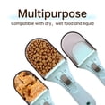 thumbnail image 4 of Xbeing Dog Food Scoop 1/2 Cup Measuring Cup for Pet Food, Cat Food Scoop with Adjustable Measuring Cup for Dog Cat Bird Dry Food( Includes 1/2C, 1/3C, 1/4C, 1/8C), 4 of 7