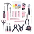 thumbnail image 5 of Ladies Kit 86 Pc Tool Set Hammer Pliers Screwdrivers Hex Wrench Clamps Pink, 5 of 5