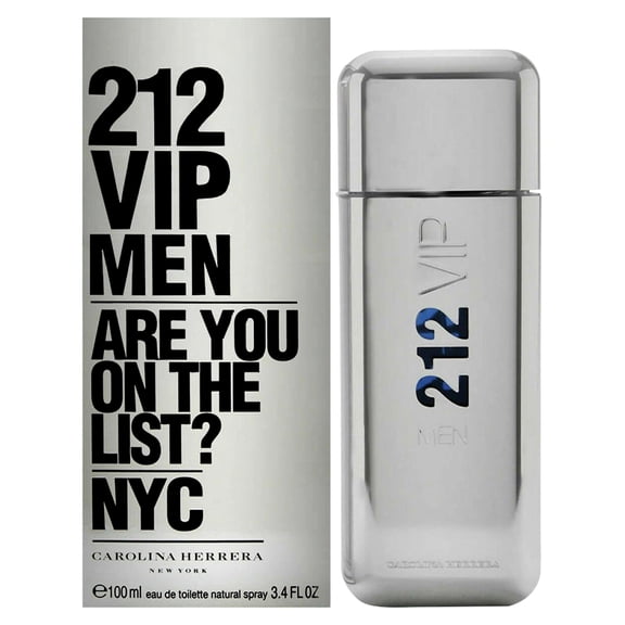 Carolina Herrera 212 VIP Men Eau de Toilette for Men 100ml Spray Bottle
