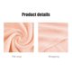 thumbnail image 4 of Toalla de baño de algodón | Textura de ondas de agua | Toallita absorbente suave de 32 hebras | 140x70 cm | Ideal para adultos, parejas, ducha, playa, gimnasio, spa | Gruesa, amigable con la piel, 4 of 6