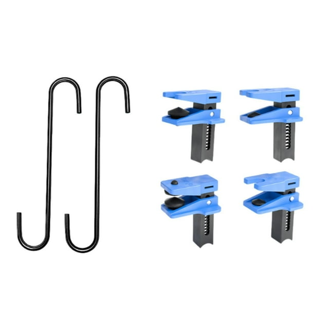 4 piezas de abrazadera de línea de freno de coche de alto rendimiento, tapón de línea de aceite de freno de coche para freno Abrazadera con gancho
