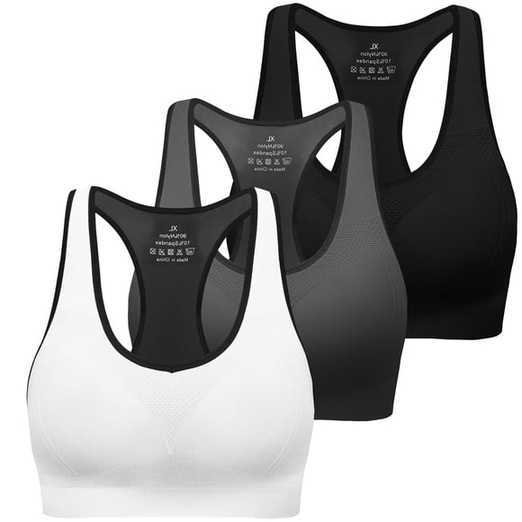 Sujetador deportivo MIRITY Racerback de alto impacto para entrenamiento en gimnasio para mujer