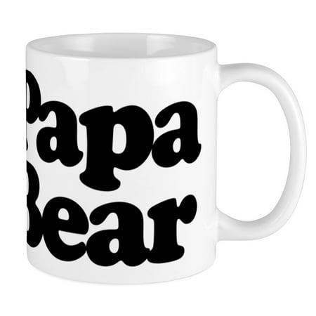 

CafePress - Papa Bear - Ceramic Coffee Tea Novelty Mug Cup 11 oz