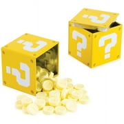 Super Mario Bros. Tin with Coin Shaped Candies, 8pk