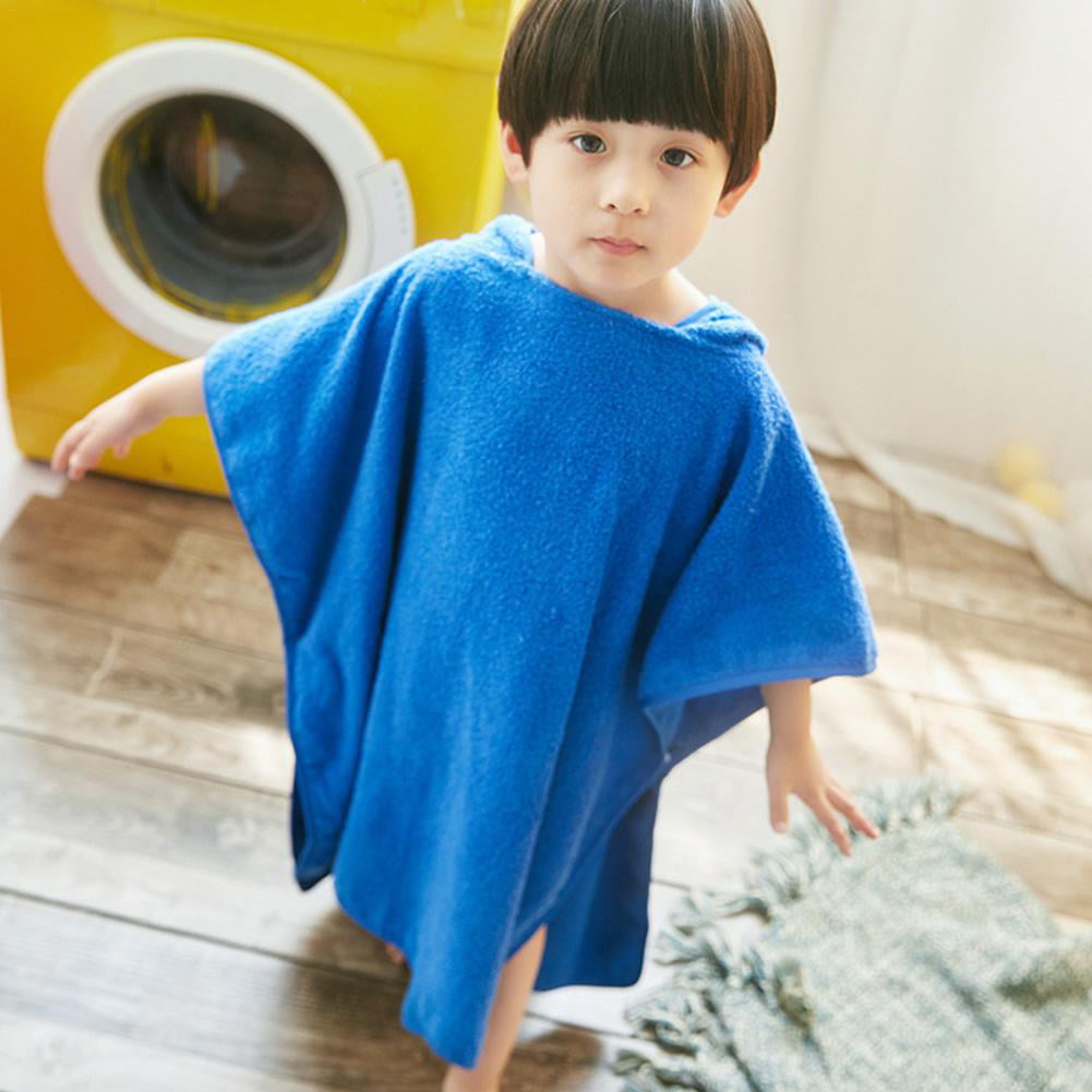 YASSUN Cotton Childrens Bath Towel 24 x 47 Boy and Girl Cartoon Cute Thick Bath Towel Cloak Baby Hooded Bathrobe Cloak 