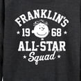 thumbnail image 3 of Peanuts - Franklins All Star Squad - Women's Lightweight French Terry Long Sleeve Shirt, 3 of 6