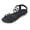 A Black, variant on Shoes for Women Sandalias De Mujer Women's Fashionable And Versatile Plus-Size Wraparound Strap Beach Roman Soft-Soled Sandals Spring/Summer Trendy Comfortable Sandals White 43
