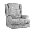 thumbnail image 2 of Funda de sofá para sillón de de interior de 2 piezas, para sillón de con de impresión - Gris Gris Magideal Funda de sofá, 2 of 7