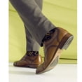 thumbnail image 6 of Stacy Adams Bryant Cap Toe Oxford Shoes Leather Tan 25634-240, 6 of 10