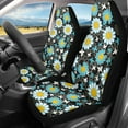 thumbnail image 2 of Kuiaobaty Car Seat Cover Front Seats Only, Breathable Auto Seat Bottom Cover Protector Automotive Interior Accessories, Hippie Flower Daisy Butterfly, 2 of 7