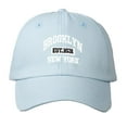 thumbnail image 3 of Unisex USA City Embroidered Baseball Cap Adjustable Distressed Hat for All Occasions, 3 of 3