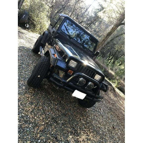 BlingLights 2x Hi/Lo Bright LED Headlights for 1987-1996 Jeep Wrangler ( YJ )