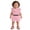 Pink, variant on Baby Girl Outfits Sleeveless Floral Applique Vest Top with Shorts and Belt Set Girls' Clothing Sets Hot Pink 9-12M