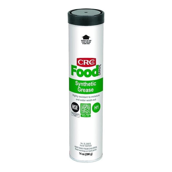 Crc 14 oz. Clear Synthetic Food Grade Grease Cartridge SL35610