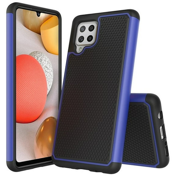 TotalDefense Hybrid Case for Samsung Galaxy A42 5G - Blue