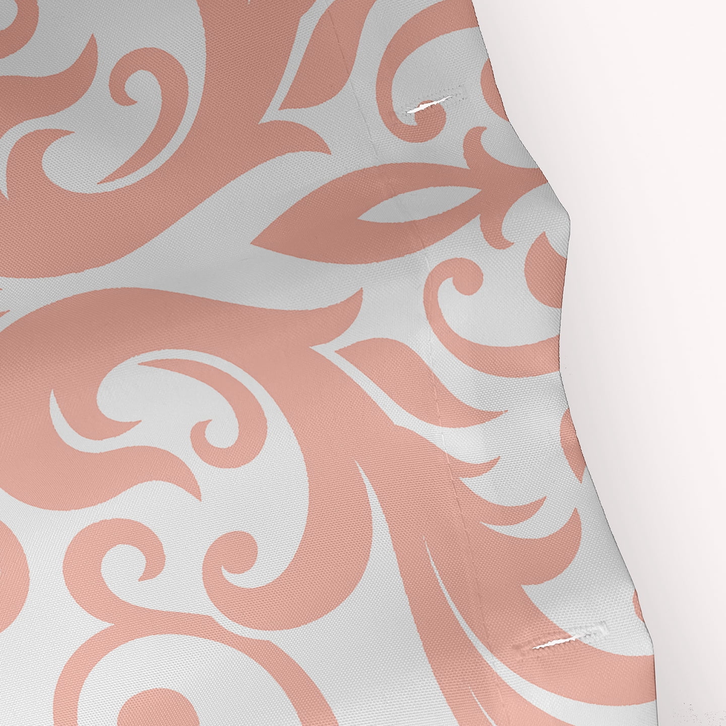 Simply Daisy 70" W x 73" L Alexys Polyester Shower Curtain, Blush [1 Ct]
