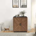 thumbnail image 2 of unipaws Tall Cat Litter Box Enclosure with Shelves, Hidden Litter Box Cover for Tall or Top Entry Litter Box, 2 of 2