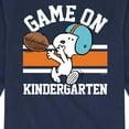 thumbnail image 3 of Peanuts - Game On Kindergarten - Toddler And Youth Long Sleeve Graphic T-Shirt, 3 of 6