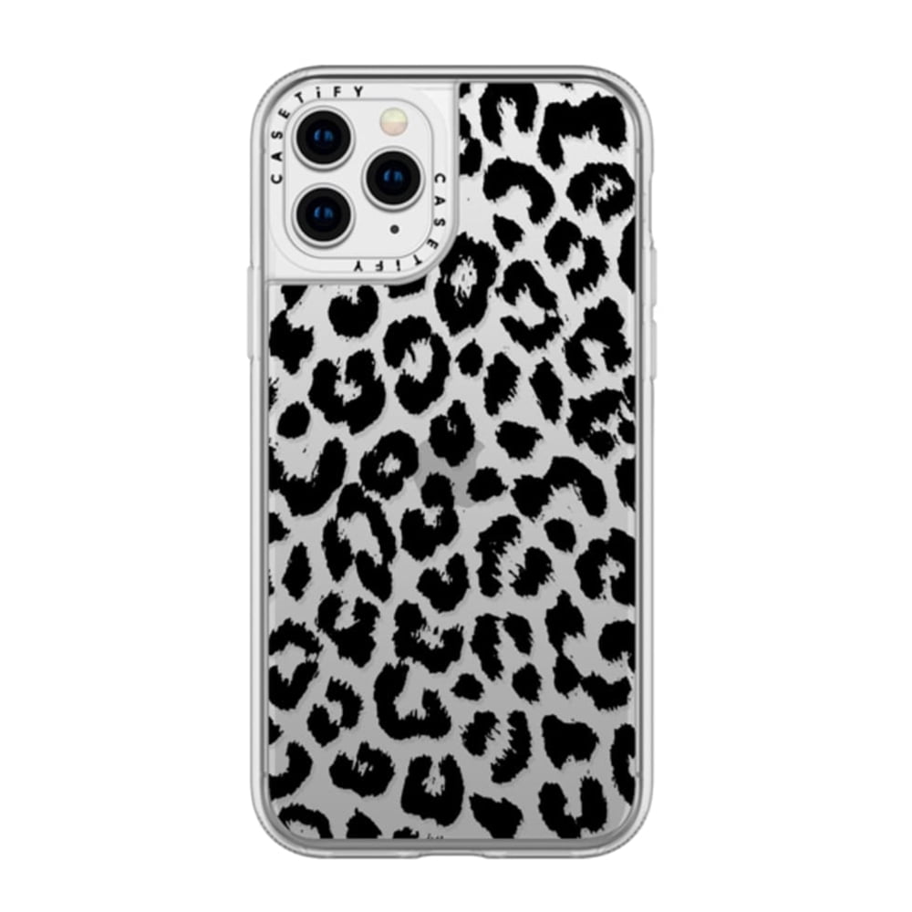 Casetify Grip Case Black Transparent Leopard Print For Iphone 11 Pro Cases Walmart Canada
