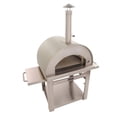 thumbnail image 6 of Pemberly Row Outdoor Wood Fired Pizza Oven in Stainless Steel, 6 of 10
