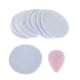 thumbnail image 2 of Toallitas Desmaquillantes Reutilizables Limpiadores Faciales de Bambú Paños - Azul Salvador Almohadillas de limpieza facial, 2 of 10