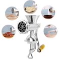 thumbnail image 4 of Stainless Table Clamp Mounted Grinder, Manual Machine Sausage Filler Filling Machine, 4 of 5