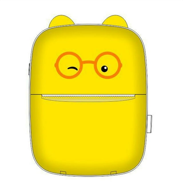 Imprimante Thermique Portable Mini Chat Mignon Téléphone Mobile Photo Mémo Imprimante de Questions Erronées Papeterie d'Étude, Impression Multi-Format