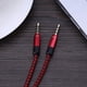 thumbnail image 1 of 1,5 m macho de 3,5 mm a macho de 3,5 mm Cable de audio de tejido AUX Cable auxiliar (rojo), 1 of 8