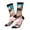 3 Black, variant on Island Vacation Guinea Pig Crew Socks for Men & Women, Breathable Casual Athletic Ankle Socks