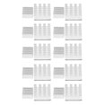 thumbnail image 1 of Lot de 10 dissipateurs thermiques en aluminium, grands et petits, avec adhésif, pour Raspberry Pi 2/3/4B, 1 of 5