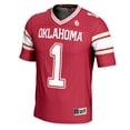 thumbnail image 2 of Youth GameDay Greats #1 Crimson Oklahoma Sooners Football Jersey, 2 of 4