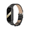 thumbnail image 2 of Correa Para Xiaomi Mi Band 8/9/10 Piel Y Acero Inox +1 Mica, 2 of 5
