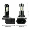 thumbnail image 6 of 6000K White Car LED Headlight Fog Light Bulbs For Chevy Camaro 1998-2002, 6 of 9