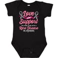 thumbnail image 3 of Inktastic Rare Disease Awareness Support Ribbon Girls Baby Bodysuit, 3 of 5
