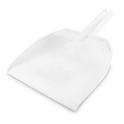 Libman Extra Large Precision Angle Broom with Green Steel Handle and Clean Fibers Dustpan
