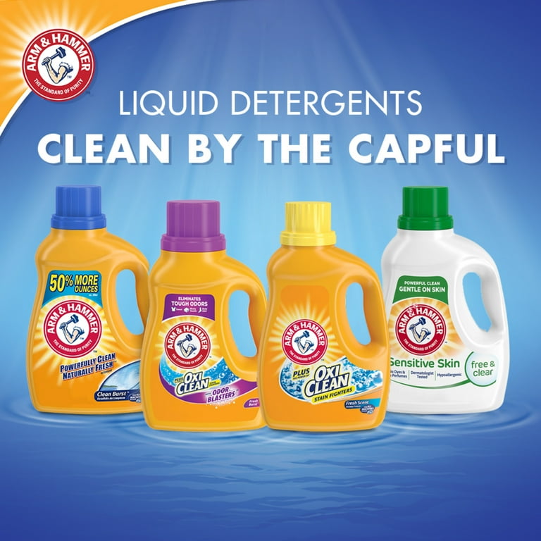 ARM & HAMMER Sensitive Skin Plus Fresh Scent Liquid Laundry Detergent - 160.5 Fl Oz
