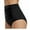 Black, variant on Csndyce Sexy High Waisted Tummy Control Swimwear Bottoms Retro Ruched Bikini Adult Female