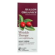 Organics CoQ10 Repair Wrinkle Defense Night Creme by Avalon for Unisex - 1.75 oz Cream